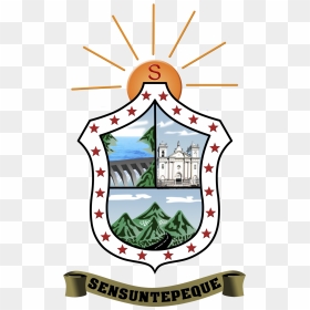 Escudo De Sensuntepeque - Logo Alcaldia Sensuntepeque, HD Png Download - escudo de el salvador png
