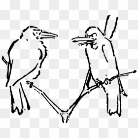 Birds Talking Png Icons - Animals Talking Clipart Black And White, Transparent Png - talking icon png