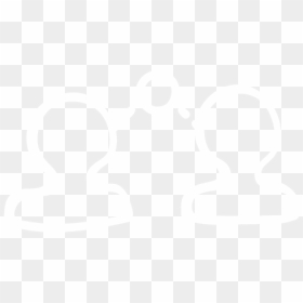 White Coaching People Icon - Johns Hopkins Logo White, HD Png Download - alabama outline png