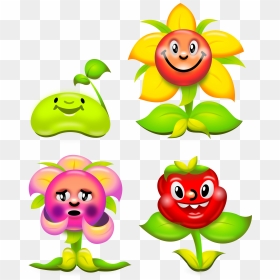 Flower Game Characters - God Bless Your Health, HD Png Download - game characters png