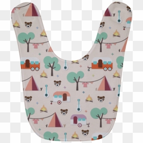 Camping Icon Pattern Baby Bibs Gift For Crush - Insect, HD Png Download - camping icon png