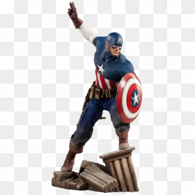 Captain America Marvel Fegures, HD Png Download - avenger png