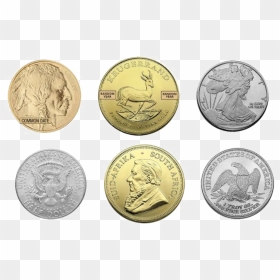 Silver Coin Png Transparent - Coins Gold And Silver, Png Download - silver coin png