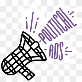 Megaphone Clean Alpha 00001 - Political Ads Png, Transparent Png - megaphone icon png