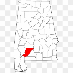 Clarke County Alabama, HD Png Download - alabama outline png