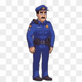 Policeman Police Officer Clipart, HD Png Download - alabama outline png
