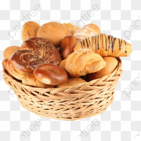 Transparent Bread Clipart Png - Basket Of Bread, Png Download - bread clipart png