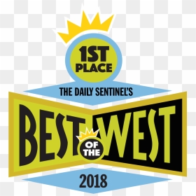 Logo Botw First Place 1 Min Clipart , Png Download - Daily Sentinel Best Of The West 2019, Transparent Png - botw png