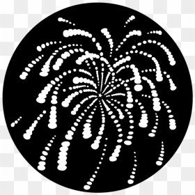 Transparent White Fireworks Png - Gobo, Png Download - white fireworks png