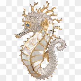 Large Seahorse Pendant Kovel Collection - Seahorses, HD Png Download - sea horse png