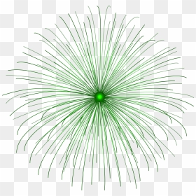 Green Firework Circle Png, Transparent Png - white fireworks png
