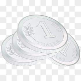 Silver Coin Png Free Download, Transparent Png - silver coin png