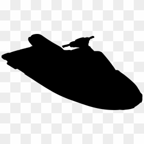 Jet Ski Silhouette - Silhouette Jet Ski Clipart, HD Png Download - jet ski png