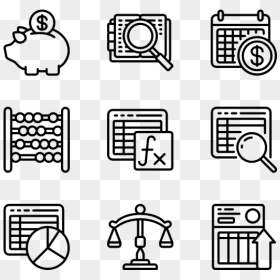Computer Science Vector Icon, HD Png Download - accounting icon png