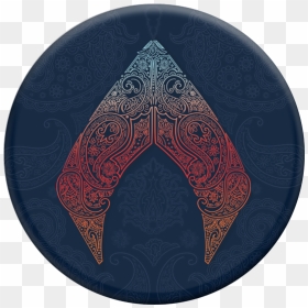 Image Of Aquaman Henna - Circle, HD Png Download - aquaman logo png