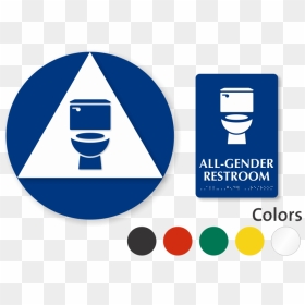Transparent Toilet Icon Png - Restroom Sign, Png Download - toilet icon png