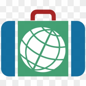 Suitcase Icon Blue Green Red Jpg To Svg V3 - New World Prep Logo, HD Png Download - suitcase icon png