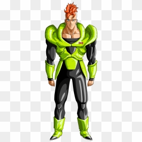 Transparent Dbz Png - Dragon Ball Z Android 16, Png Download - android 16 png