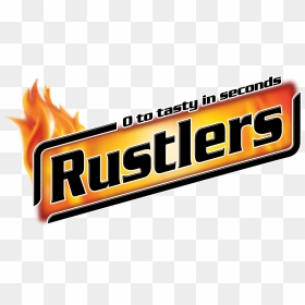 Rustlers Logo Transparent, HD Png Download - burger logo png