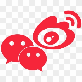 Transparent Communication Clipart - Weibo Logo Png, Png Download - weibo logo png