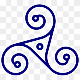 640px-triskel Type Amfreville - Aegeus Greek Mythology Symbol, HD Png Download - triskelion png