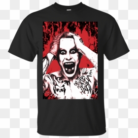 Joker Suicide Squad Joker T Shirt & Hoodie - Will Smith T Shirt, HD Png Download - suicide squad joker png