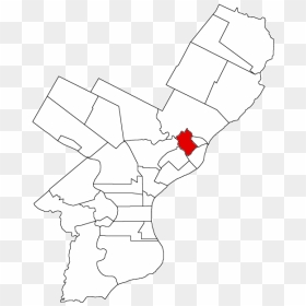 File - Frankfordbor1854 - Frankford Philadelphia Map, HD Png Download - hand outline png