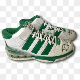 Kevin Garnett Signed Adidas Kg Bounce 3 Shoes Pair - Kevin Garnett Adidas Shoes, HD Png Download - kevin garnett png