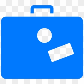 Suitcase Filled Icon - Briefcase, HD Png Download - suitcase icon png