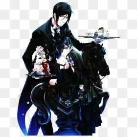 Renders Kuroshitsuji Sebastian Ciel Phantomhive Garcon - Ciel Phantomhive Render, HD Png Download - ciel phantomhive png