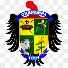 Bandera Peruana Png - Oxapampa, Transparent Png - escudo de el salvador png
