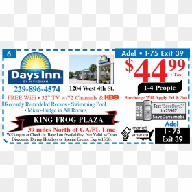 Hga Di I - Days Inn, HD Png Download - days inn logo png