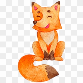 Baby Fox Images - Cartoon, HD Png Download - baby fox png