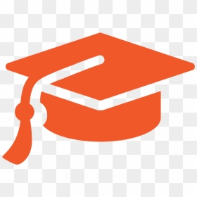 Red Graduation Cap Icon, HD Png Download - certificate icon png