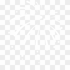 Illustration, HD Png Download - white fireworks png