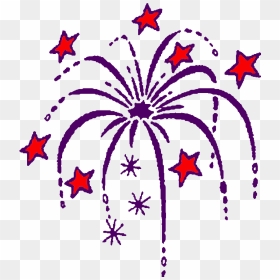 Mounds View Festival In The Park - Animated Fourth Of July Fireworks, HD Png Download - white fireworks png
