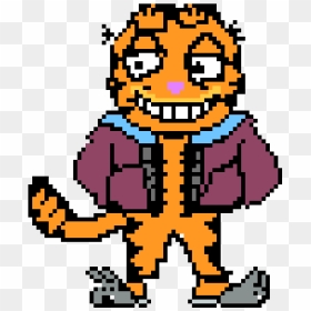Comic Tale Garfield - Sans Undertale Transparent, HD Png Download - pixel explosion png