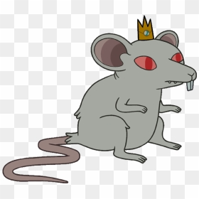 Adventure Time With Finn And Jake Wiki - Rat With A Crown, HD Png Download - rats png