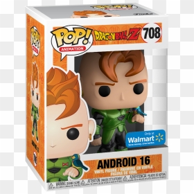 Metallic Android 16 Funko Pop, HD Png Download - android 16 png