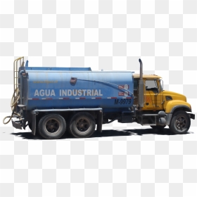 Trailer Truck, HD Png Download - water .png