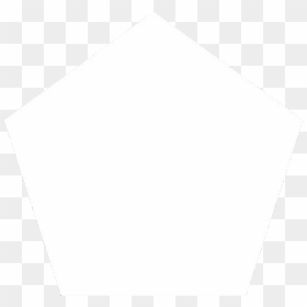 Pentagon White Shape Background Back Kpop Full Freetoed - Monochrome, HD Png Download - pentagon shape png