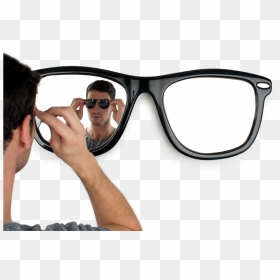Thabto Looking Good Sunglasses Mirror, Hd Png Download - Sunglasses, Transparent Png - groucho glasses png