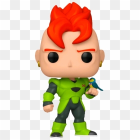 Dragon Ball Z - Android 16 Funko Pop, HD Png Download - android 16 png