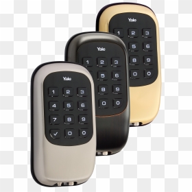 Transparent Door Lock Png - Change Code On Yale Keyless Door Lock, Png Download - lock.png