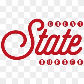 Great State Burger Logo, HD Png Download - burger logo png