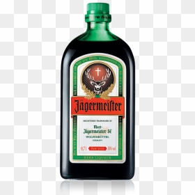 Jägermeister Bottle - Jagermeister Bottle Png, Transparent Png - jagermeister png