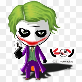 Joker Chibi , Png Download - Joker Png Chibi, Transparent Png - vhv