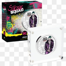 Silver Numis Suicide Squad Joker Coin 2019 1 Oz - Joker 2019 Silver Coin, HD Png Download - suicide squad joker png