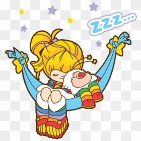 #rainbow #rainbowbrite #80s #cartoon #cute #kidcore - Rainbow Brite Png Stucker, Transparent Png - rainbow brite png