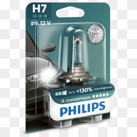 Ampoule Moto H7 Xtremevision Philips, HD Png Download - car light png